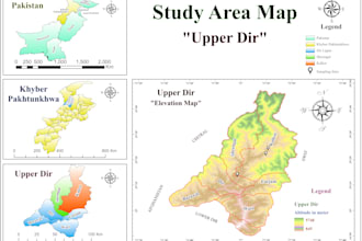 create professional study area maps using arcgis pro
