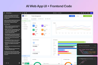 generate web app UI and frontend code using figma ai