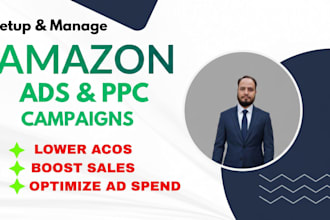 setup and manage amazon ads fba, amazon ppc campaigns