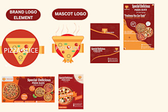 do professional restaurant and custom cafe logo design