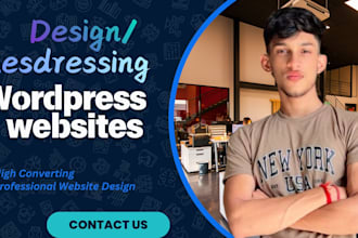 build wordpress websites and business website