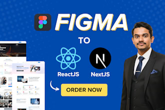 convert figma to reactjs or nextjs website, using tailwind css