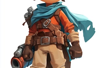 draw 2d game character or 2d game character