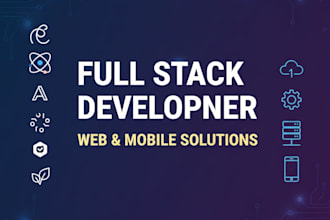do custom website development as a fullstack developer,