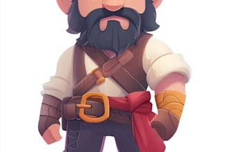 draw 2d game character or 2d game character