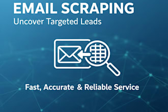 scrape emails from websites and counties