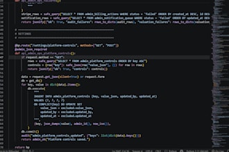 code, and debug python algorithms for your project