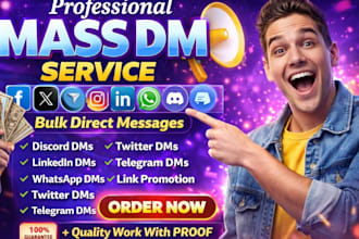 discord mass dm, facebook mass dm, telegram mass dm, mass dm, telegram promotion