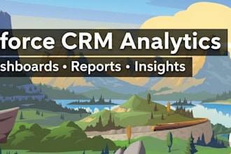 set up your salesforce CRM analytics
