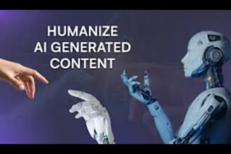 humanize edit and rephrase your ai chatgpt  written content