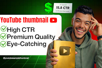 design eye catching youtube thumbnails using canva and ai