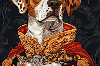do a custom pet portrait