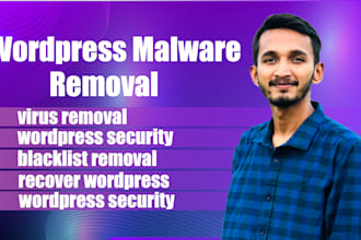 fix hacked website, remove malware and secure server