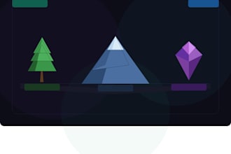 create low poly unity ready 3d models optimized for mobile games