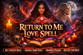 cast fast working return to me spell get ex back remove third party love spell
