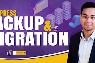 do wordpress website backup and migration safely