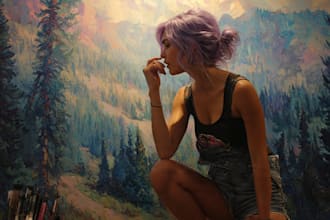 do watercolor painting as realistic painting