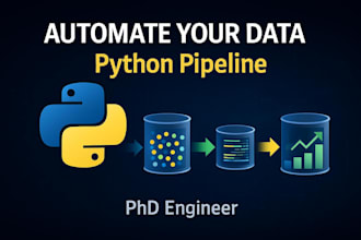 automate your manual data work with a python data pipeline