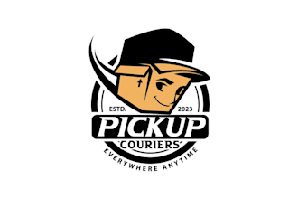 create attractive and imagination courier logo design