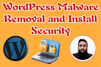 provide wordpress malware removal services and install security