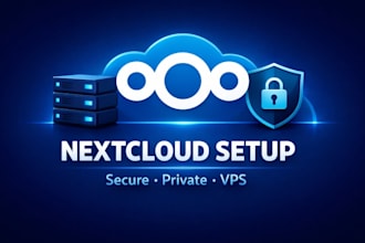 setup nextcloud private cloud and security hardening on your vps