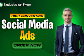 design custom social media post, ad creative, facebook ads design