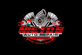 create creative and good looking auto repair logo design