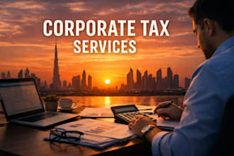 handle uae corporate tax registration, vat returns and compliance