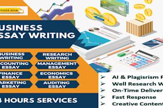 business writing, accounting, finance, economics analysis, financial report