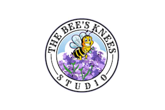 create wonderful and excellent bee logo design