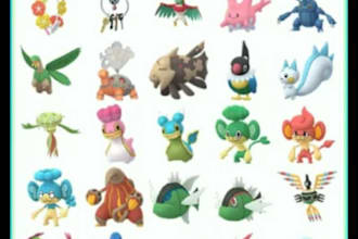 give you regional pokémons
