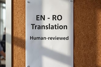translate english to romanian and romanian to english accurately