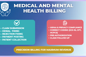 do mental health and medical billing