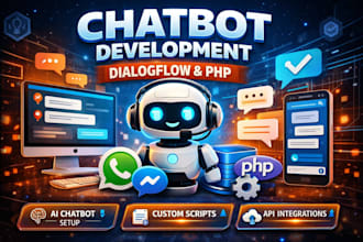 create an intelligent ai chatbot using dialogflow  nlp