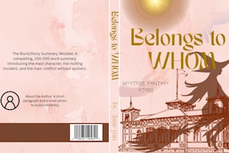 design professional amazon KDP book cover  using ai and canva