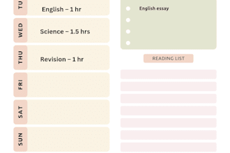 design aesthetic pinterest pins and study planners in canva