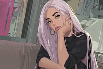 draw awesome illustration with realistic style