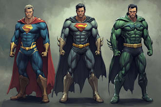 do superhero comic page superhero character for comics