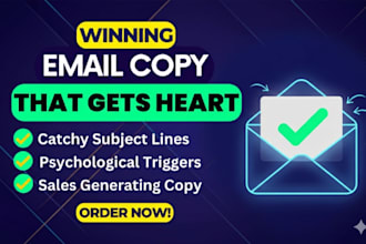 write persuasive email copy that gets opened and replied