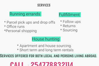 run your errands in nairobi kenya