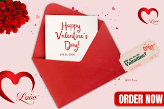 design stunning valentines day cards flyers banners menus love vouchers gifts