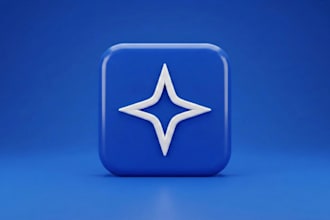 design a modern app icon for your website or app