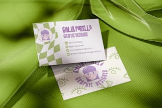 design a custom and creative business card