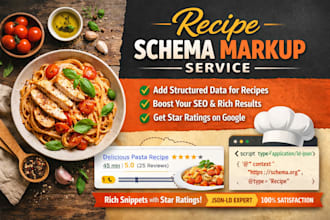 add schema markup, structured data, rich snippets on website