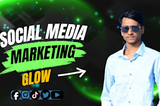be your social media marketing expert and logo design