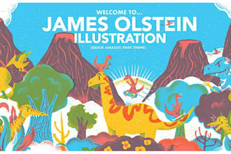 build squarespace cartoonist website editorial website illustration portfolio