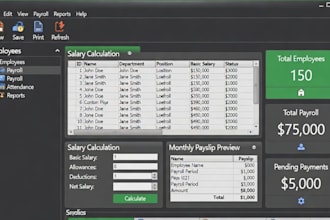 develop custom windows desktop apps with using c sharp and winforms