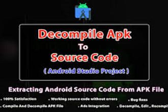 professionally decompile android apk and analyze source code