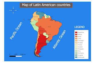 design accurate map of any country ,city ,area
