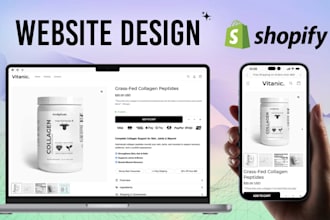 design a simple shopify website for low cost